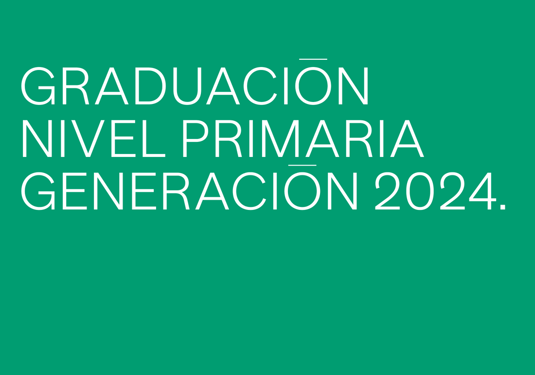 Graduación primaria 2024